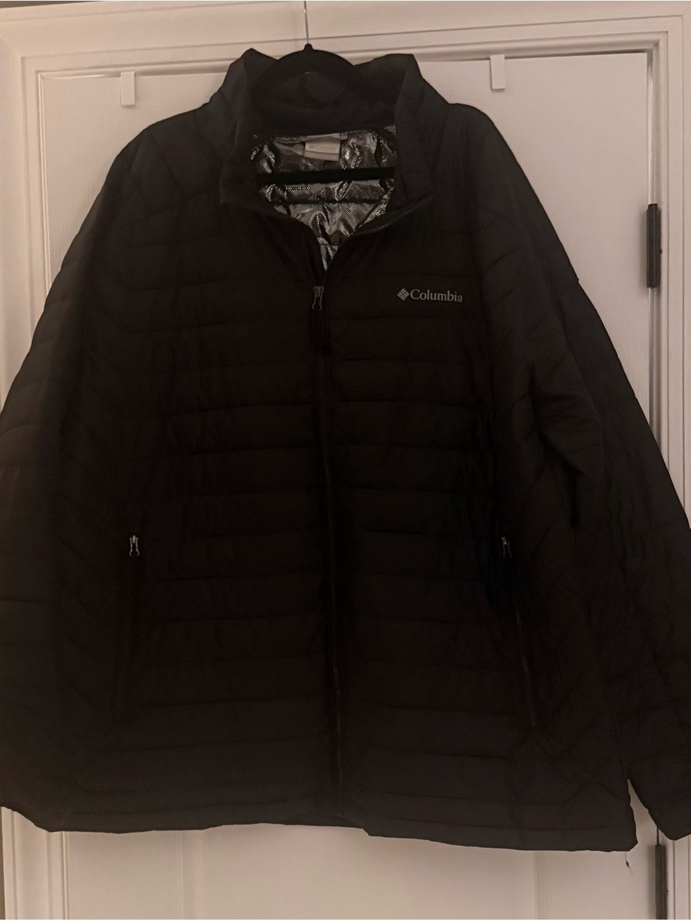 EUC Columbia Men's Black Quilted Packable Puffer Jacket